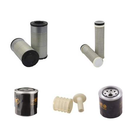 Filter Kit for Yanmar VIO57-6A with Yanmar Engine/2019 Air - Oil - Fuel