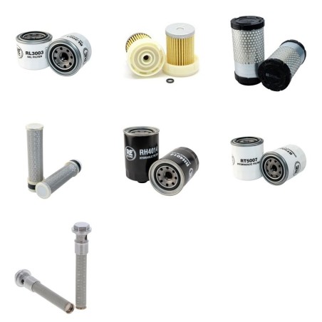 KUBOTA B 2410HSD Filter Service Kit w/Kubota D 1105 Eng.