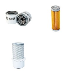 Kubota B6200D Filter Service Kit with Kubota D 850-5B Engine
