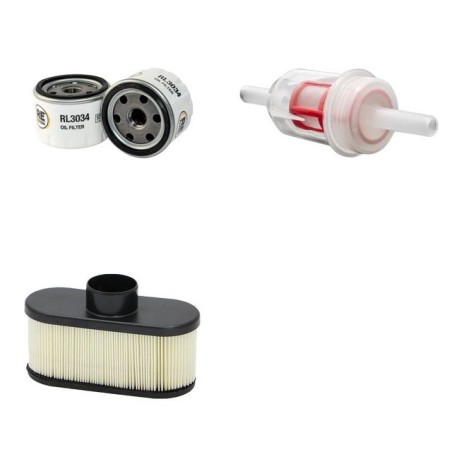 WRIGHT ZTR 1 Filter Service Kit Air Oil Fuel Filters w/KAWASAKI FS600V Eng.   YR  2014