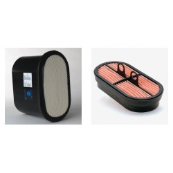 Air Filter Kit Fits JCB 444 Replaces P608533 P600975 32925682 32925683
