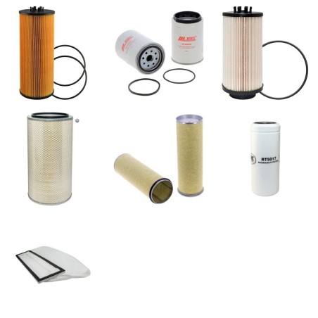 CLAAS LEXION 580/580 MTS Filter Service Kit with Mercedes Om502La Eng 2005- 586