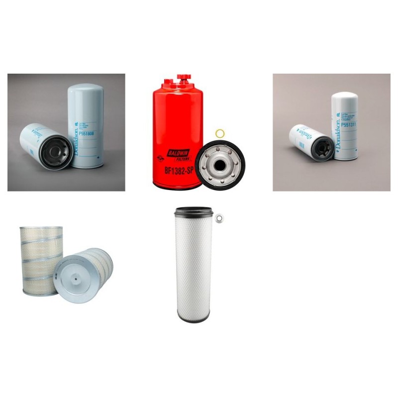 CLAAS LEXION 660 Filter Service Kit w/CAT  Eng.   YR  2013-