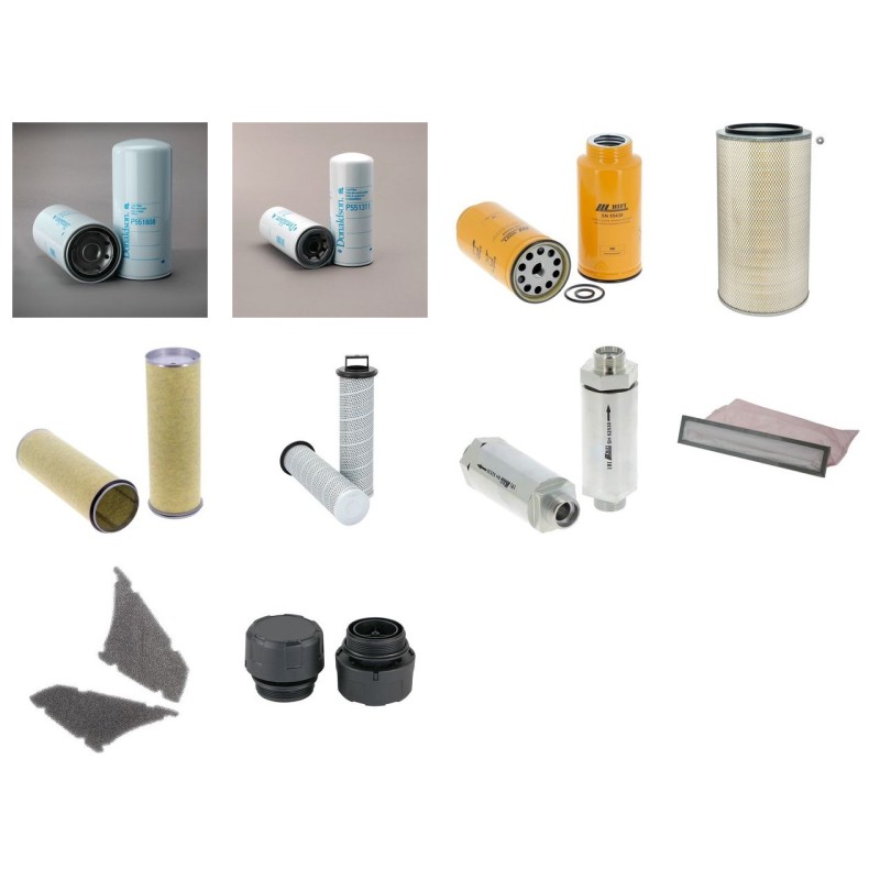 CLAAS LEXION 760 TERRATRAC Filter Service Kit w/CAT C13ACERT Eng.   YR  2013  C6/5/80