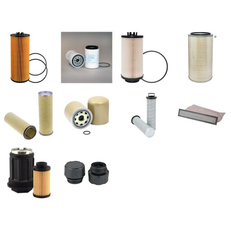 CLAAS LEXION 780 TERRATRAC Filter Service Kit w/MERCEDES OM502LA Eng.   YR  2013-  C6/6/820