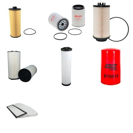 CLAAS MEDION 330 Filter Service Kit with Mercedes Om906La Eng 0400- HP 231 CH
