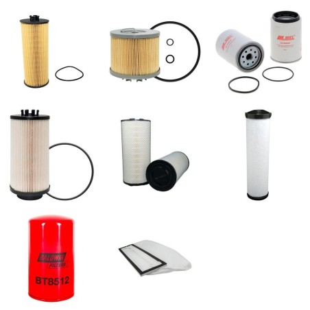 CLAAS MEGA II 204 Filter Service Kit with Mercedes Om906La Eng SN 93503000-2002-