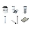 CLAAS SCORPION 6030 CP Filter Service Kit w/Deutz TCD2011L04W Eng.   YR  2010-