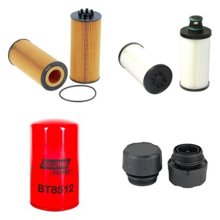 CLAAS TUCANO 570 Filter Service Kit w/MERCEDES OM936LA Eng. SN  C070- YR  2015  CO/7/120