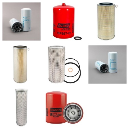 CLAAS 125 C Filter Service Kit w/Cummins N855C-235 Eng.