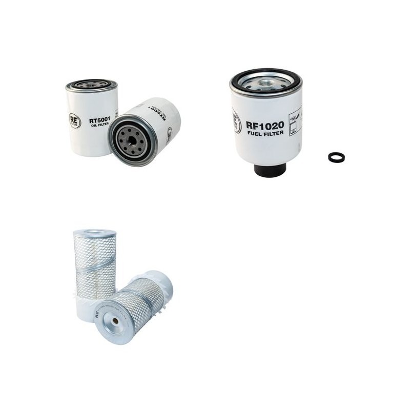 CLARK C500Y 60-80 PD Filter Service Kit Air Oil Fuel Filters