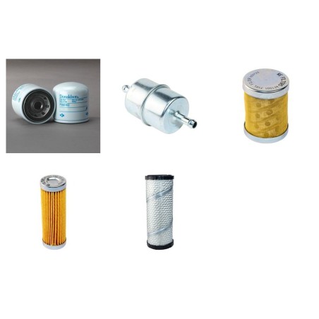 CLUB CAR 294 CARRY ALL Filter Service Kit with Kubota D722 Eng