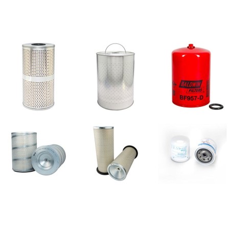 COLES 525 Filter Service Kit w/Cummins VT555 Eng.
