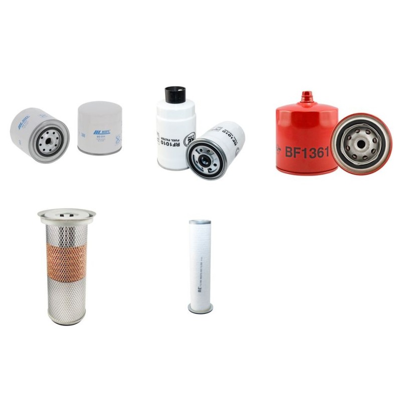 CASE JX60 Filter Service Kit w/2.9L Eng.