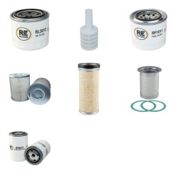 COMPAIR Holman C38G Compressor Filter Service Kit with Yanmar Engine