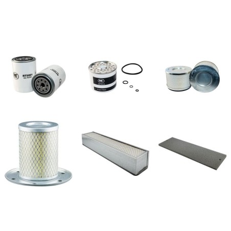 Caterpillar 438 Filter Service Kit - Air - Oil - Fuel Filters