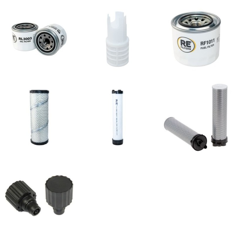 AMMANN ARX 26 (K) Filter Service Kit w/Yanmar 3TNV88-BPAMM Eng.   YR  2012-