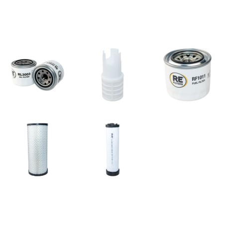 AMMANN ARX 45 Filter Service Kit Air Oil Fuel Filters w/Yanmar 4TNV88-BPAMM Eng.   YR  2012-