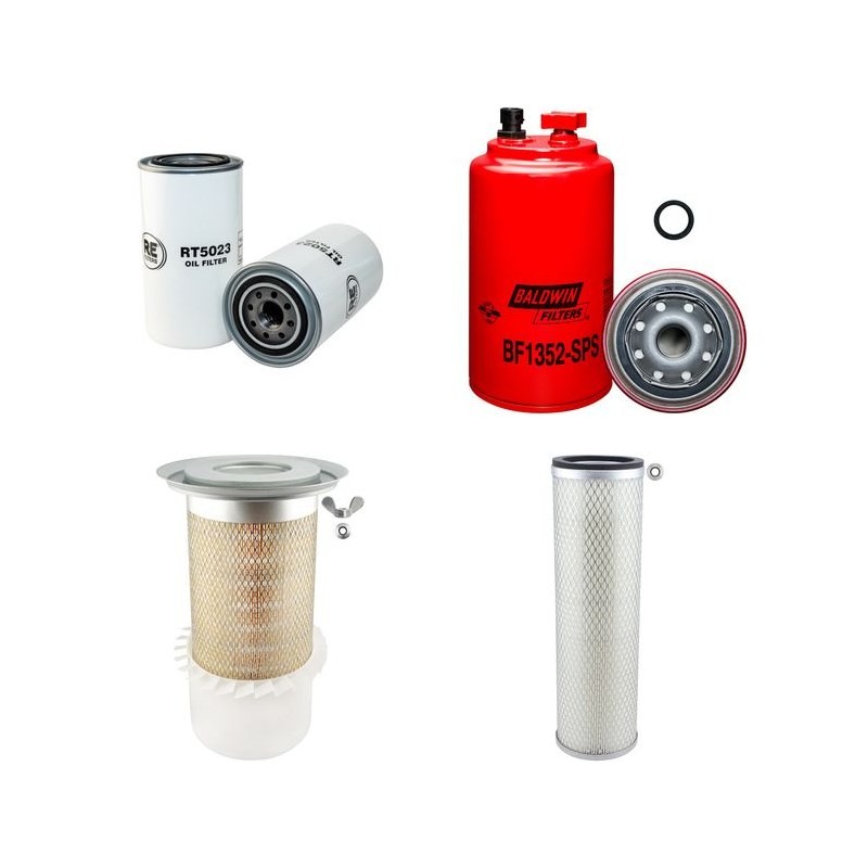 AMMANN ASC 150 Filter Service Kit Air Oil Fuel Filters w/Cummins 5CEXL Eng.