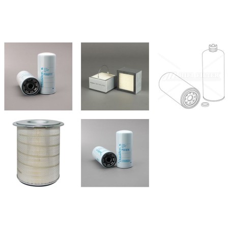 CUMMINS KTA 19 DM 1 Filter Service Kit