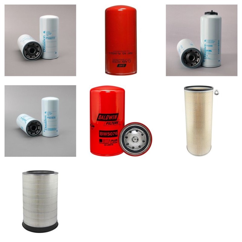 CUMMINS POWER GENERATION C 1250 D2R Filter Service Kit w/Cummins KTA50-G3 Eng.   YR  2011-