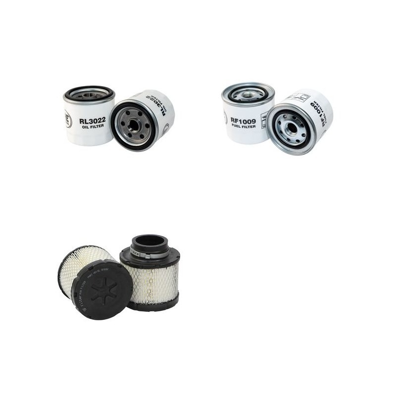CUMMINS POWER GENERATION C 33 D5 Filter Service Kit w/Cummins 4B3.3-G1 Eng.
