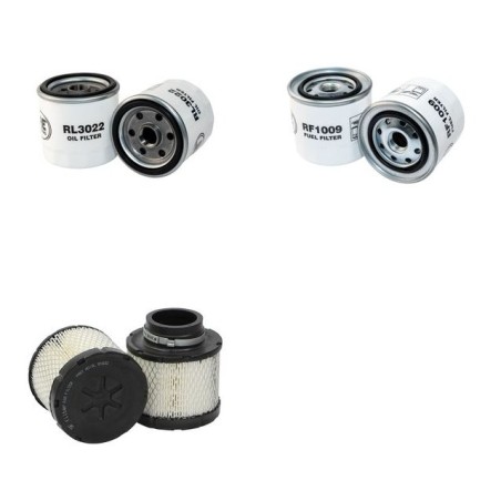 CUMMINS POWER GENERATION C 55 D5 Filter Service Kit w/Cummins 4BT3.3-G2 Eng.