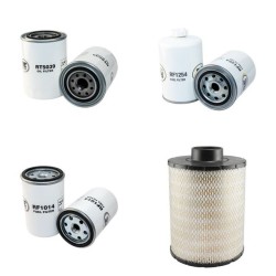 CUMMINS POWER GENERATION C 80 D 5 Filter Service Kit w/Cummins 4BTA3.9-G1 Eng.