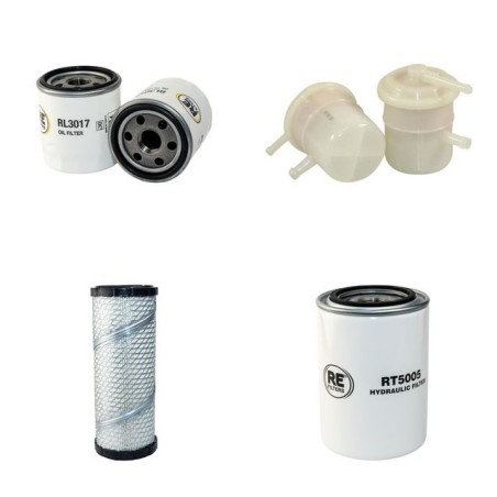 CUSHMAN TURF TRUCKSTER Filter Service Kit w/SUZUKI 660/970 Eng. SN  898627/898628   27/34 HP