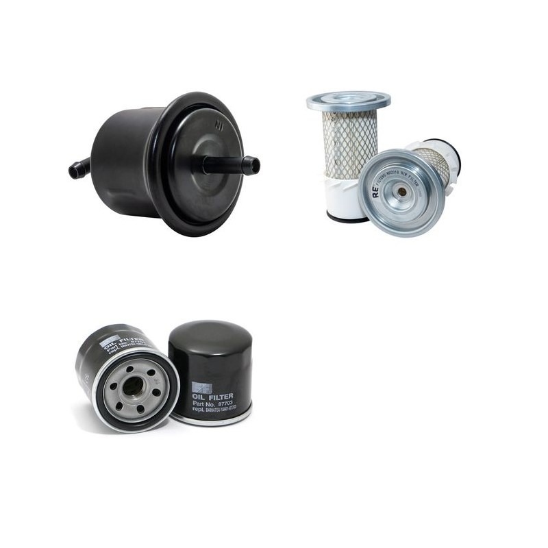 CUSHMAN DS 175 Filter Service Kit w/Suzuki K6 Gas Eng.