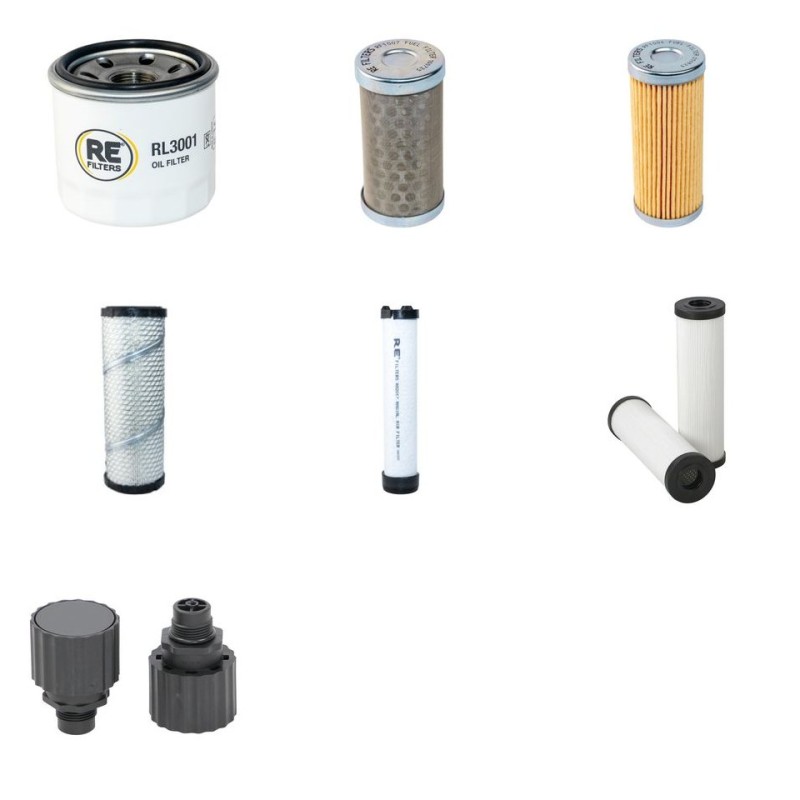 AMMANN AV 20-2 Filter Service Kit w/Yanmar 3TNV76 Eng.   YR  2010-