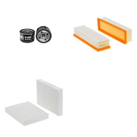 DACIA DOKKER 1.6 MPI Filter Service Kit w/ K7M Eng.   YR  07.12- 83 CH K67/F67