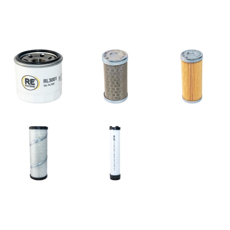 AMMANN AV 20-2 Filter Service Kit Air Oil Fuel Filters w/Yanmar 3TNV76 Eng.   YR  2010-