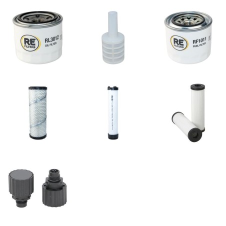 AMMANN AV 23-2 Filter Service Kit withYanmar 3Tnv88X Eng 2006-