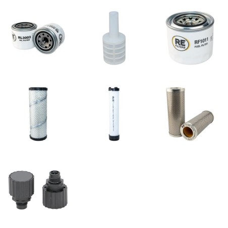 AMMANN AV 26 E Filter Service Kit withYanmar 3Tnv88-Xam Eng 2005-