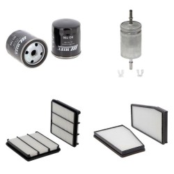 DAEWOO EVANDA 2.0I 16V Filter Service Kit w/ C20SED Eng.   YR  11.02- 131 CH LF69Z1