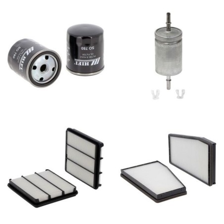 DAEWOO EVANDA 2.0I 16V Filter Service Kit w/ C20SED Eng.   YR  11.02- 131 CH LF69Z1