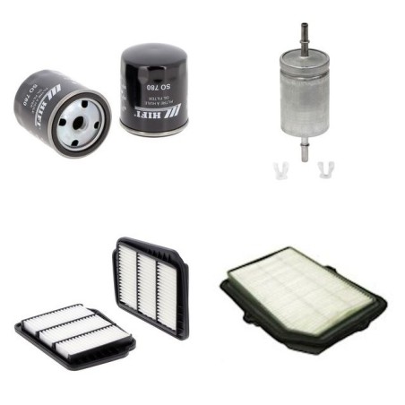 DAEWOO LACETTI 1.4 16V Filter Service Kit w/ F14D3 Eng.   YR  03.04- 95 CH NF196