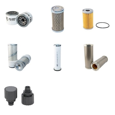 AMMANN AV 26 K Filter Service Kit w/Yanmar 3TNE88-AMM Eng. SN  1304-