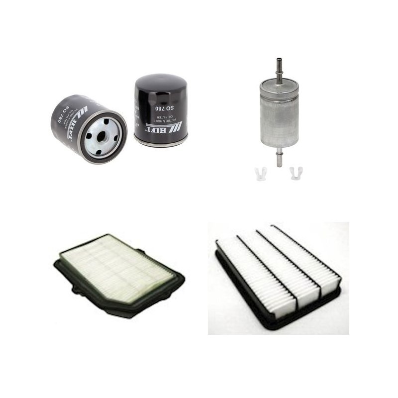 DAEWOO LEGANZA 2.2 16V Filter Service Kit w/ X22SED Eng.   YR  01.99- 136 CH