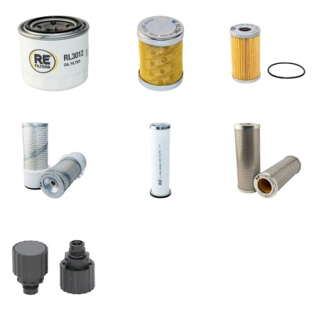 AMMANN AV 32 Filter Service Kit w/Yanmar 3TNE88 Eng.