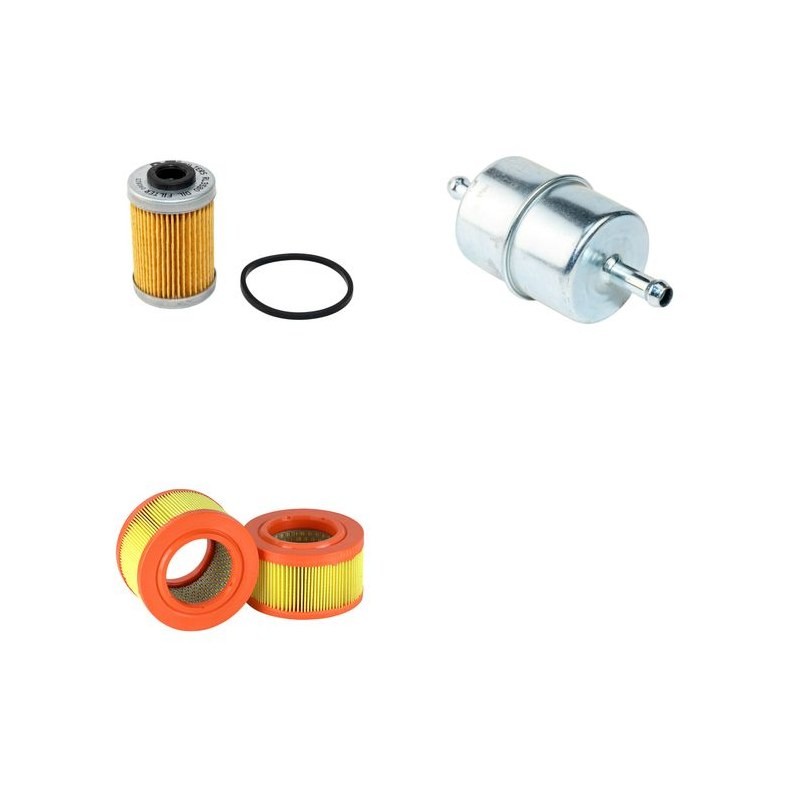 AMMANN AVH 1000 TC Filter Service Kit Air Oil Fuel Filters w/HATZ 1D90V Eng.   YR  2004-