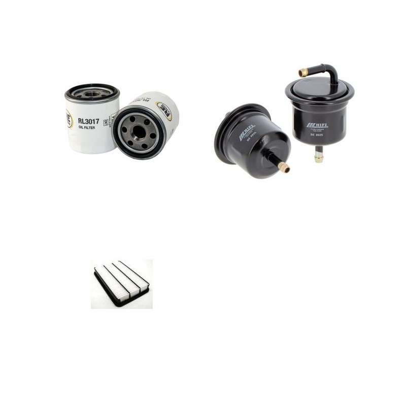 DAIHATSU CUORE IV 0.8 Filter Service Kit w/ ED20 Eng.   YR  01.95-11.96 43 CH L501