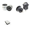 DAIHATSU MOVE 0.8I Filter Service Kit w/ ED20 Eng.   YR  10.96- 42 CH