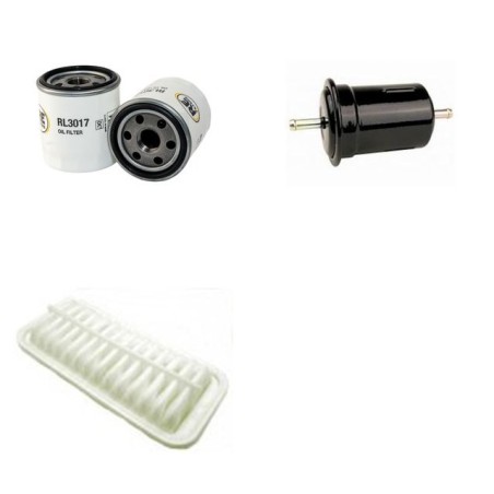 DAIHATSU 4X4 TERIOS 1.3 Filter Service Kit w/ K3-VE Eng.   YR  09.01-10.01 86 CH J1