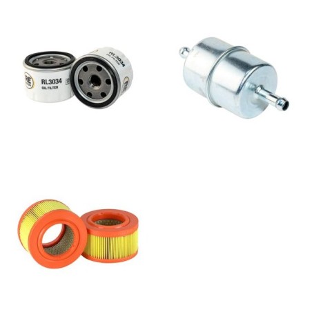 DELMAG SV 1500 SHLHK Filter Service Kit with Hatz E573Ls Eng