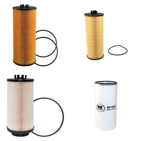 DEMAG AC 300-1 Filter Service Kit with Mercedes Om502La Eng 0101- HP 611 CH