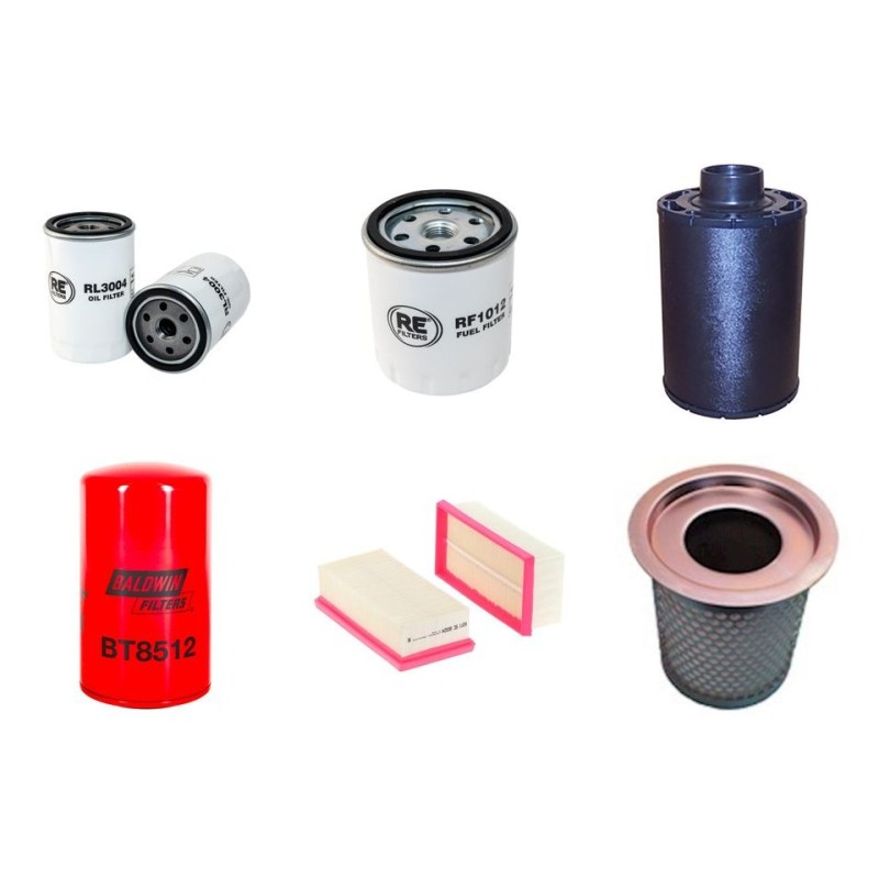 DEMAG SC 20 DS 1/2 Filter Service Kit w/Deutz F2L208F Eng.
