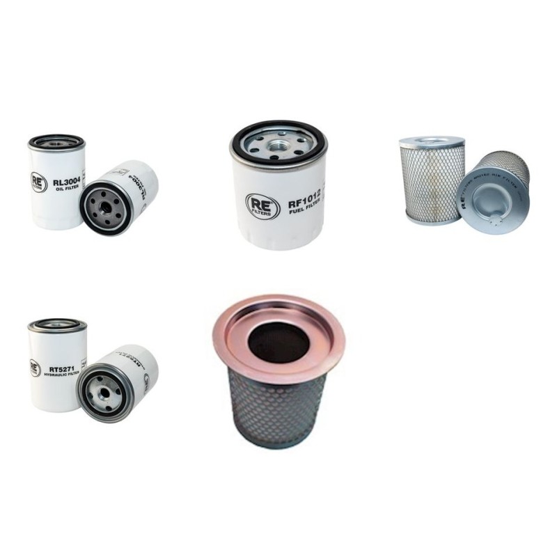 DEMAG SC 30 DS1 Compressor Filter Service Kit with  Deutz F2L511D Eng