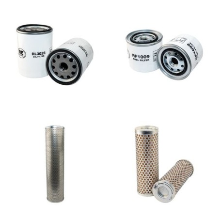 Excavators EX 100-3 Filter Service Kit w/Isuzu 4BD1 Eng.